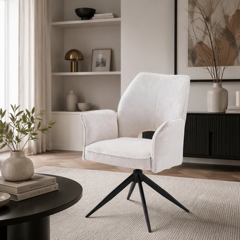 Fauteuil de direction robuste avec siège large et dossier haut pour un confort supérieur