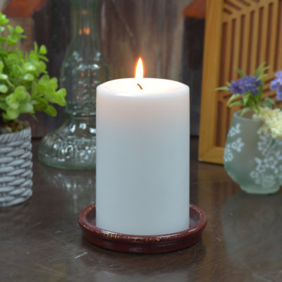 Bougie cylindrique sans parfum