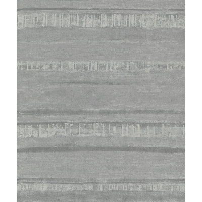 Rakasa Striped Metallic Wallpaper Roll