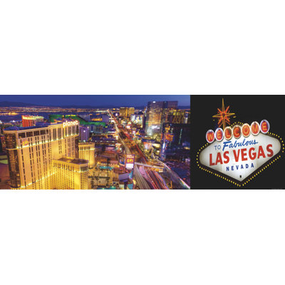 Las Vegas - Welcome to the Fabulous Strip - reproduction de photo sur papier sans cadre