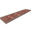 Tapis de couloir oriental tribal rouge 2X9'5 One-of-a-Kind
