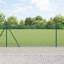 Vidaxl Fence With Posts Steel-116797763-116797764