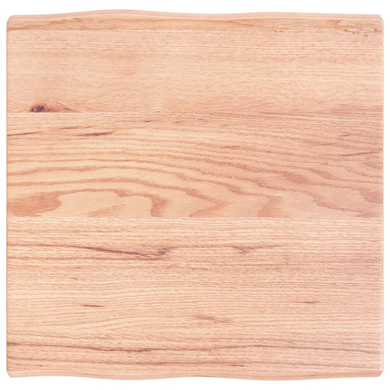 Plateau de table VidaXL, H 1,6 po x l 23,6 po x L 23,6 po