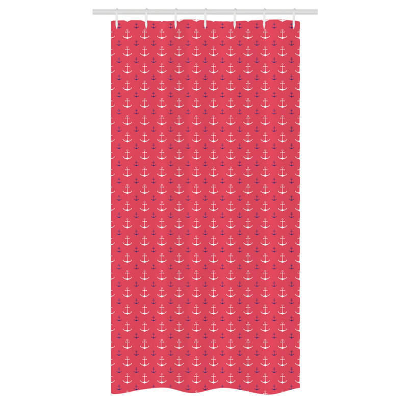 Shower Curtain with Hooks Included, 72" H x 36" W
