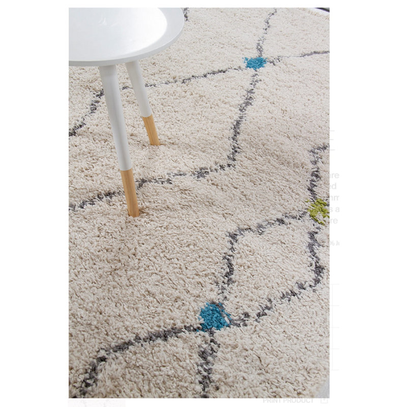 Rectangle 160 cm x 230 cm Moroccan Area Rug