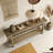 Farmhouse Narrow Wood Sofa Table with Storage-1764331767