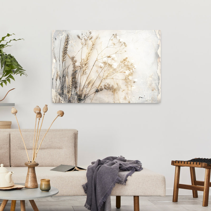 «Soft Rustic Botanicals Delicate Rustic Serene», H 24 po x l 36 po