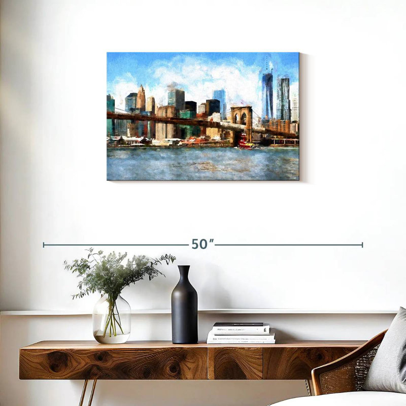 Pont Nicci Brooklyn, New York, H 20 po x l 30 po