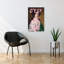 «Elegant Lady C'Est La Vie», impression rétro romantique sur toile-129716317