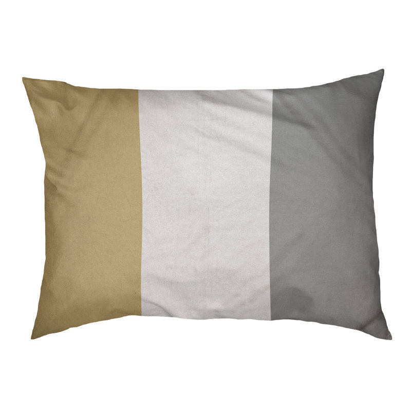 Coussin d'extérieur pour chien Florida Tribe, Small (28" W x 18" D x 6" H), Or / blanc / gris