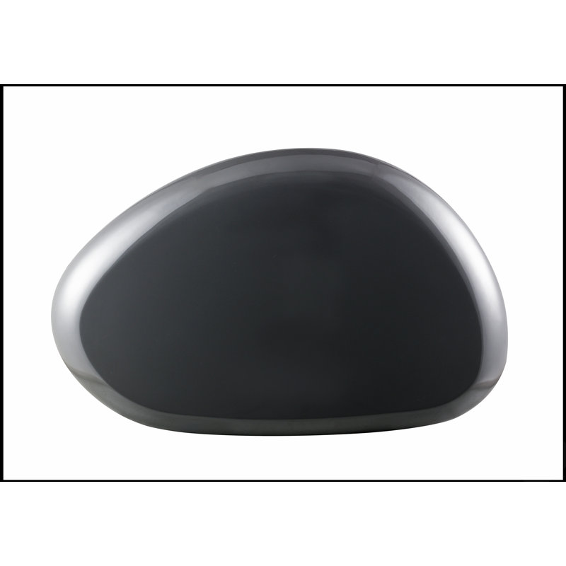 Table basse laquée brillante avec plateau épais de 150 mm, idéale pour les salons modernes et élégants.