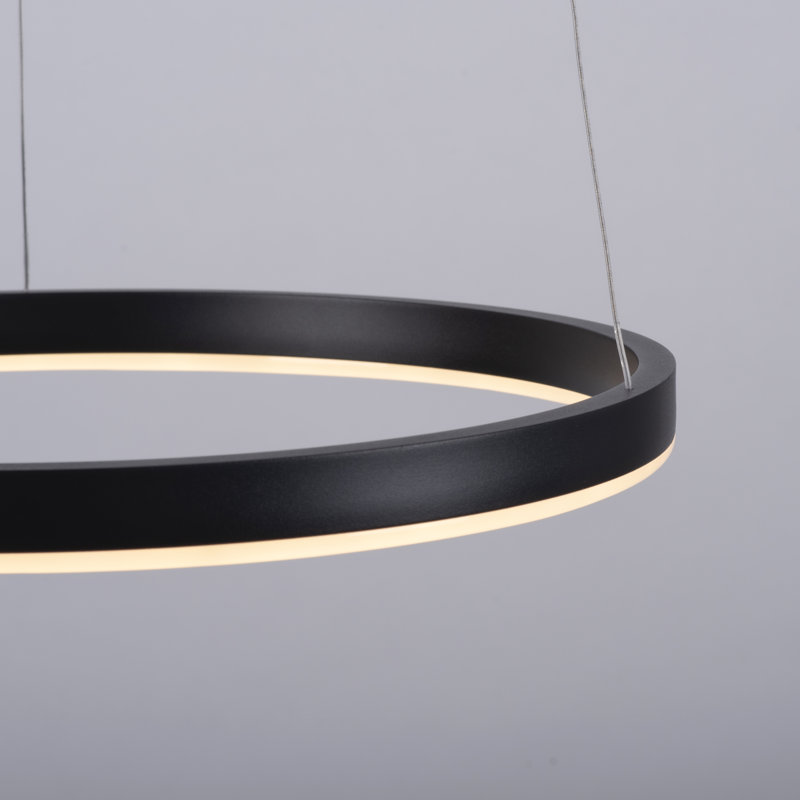 RITUS 1 - Light LED Geometric Pendant, Anthracite
