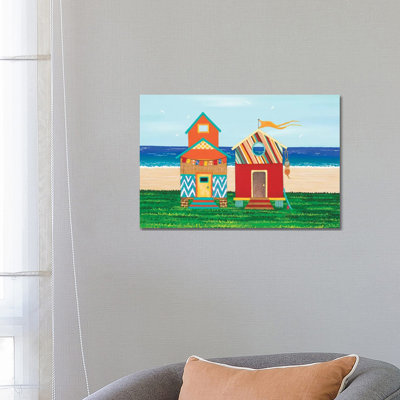 Beach Holiday I 1 Piece Wrapped Canvas Wall Art