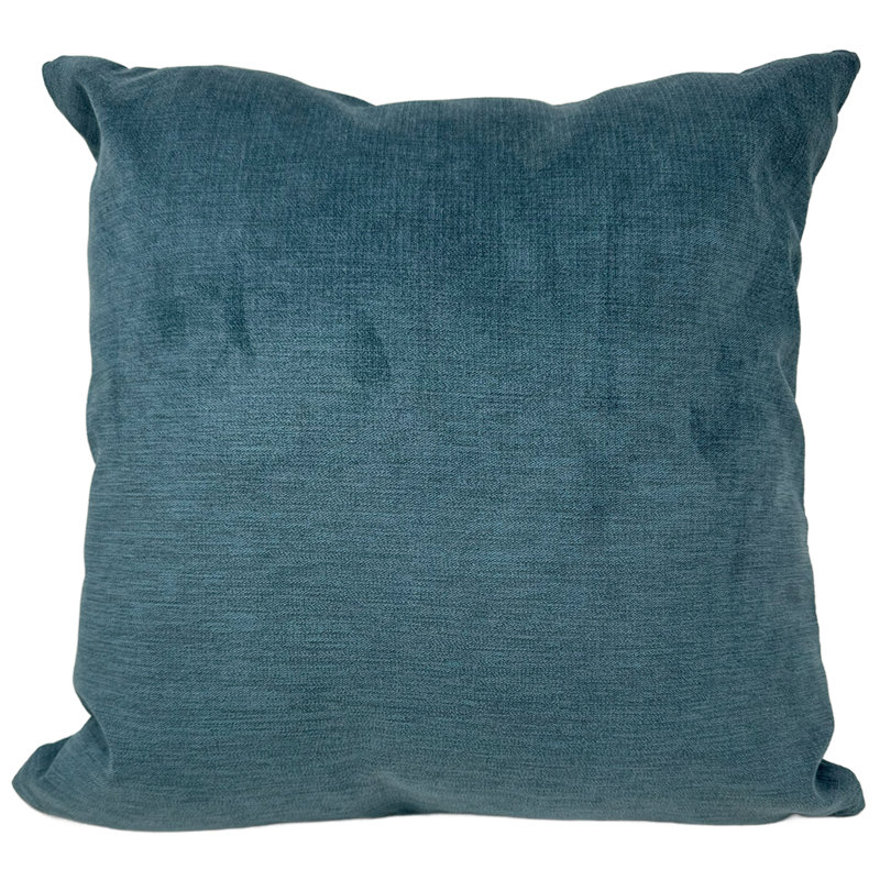 Softknit Decorative Throw Pillow Covers (Set of 2), Aegean, 18x18 Inch