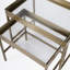 Lenny 2 Piece Glass Nesting Tables