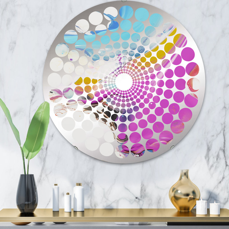 Alexxandra Circle Mirror, 31.4" x 31.4"