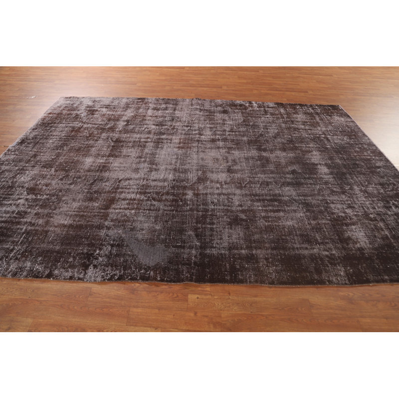 Tapis turc anatolien délavé surteint 7 x 10