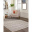 Tapis taupe Iagulli 6 pi 0 po x 9 pi 1 po