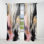Rideau moderne texturé or rose Splash Marble III - velours obscurcissant - 1 panneau