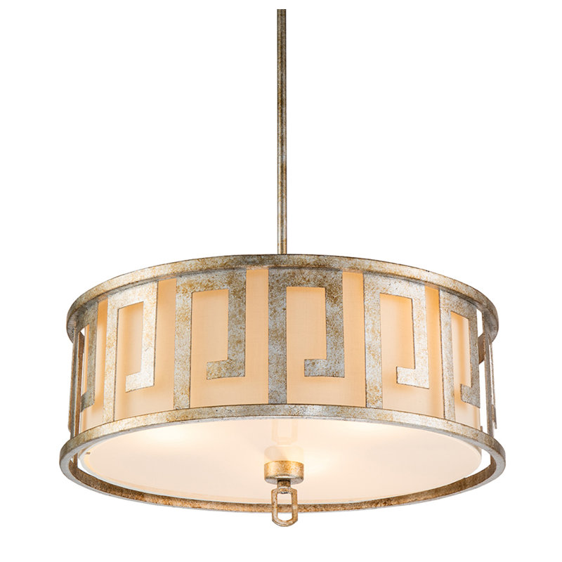3 - Light Single Drum Pendant