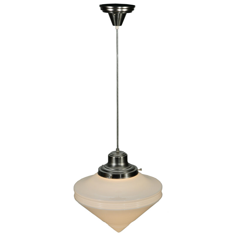 Luminaire suspendu 1 lumières scolaire single