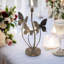 Metal Tabletop Candelabra