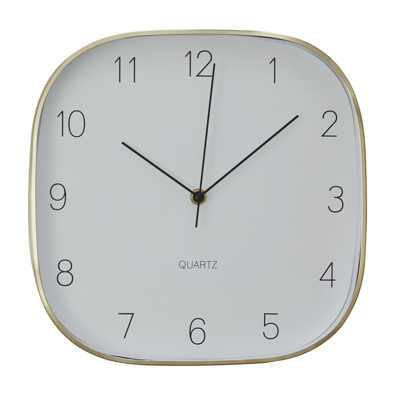 Attleboro Wall Clock, Gold