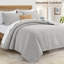 Ensemble de literie à couvre-lit à relief Linen-129507787-129507791
