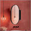 Pharmacie encastrable ovale 20 po x 34 po avec cadre en métal, miroir et tablettes réglables pour le rangement de la salle de bain