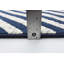 Ensemble de tapis abstrait bleu / blanc-1072884359