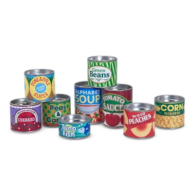 Melissa & Doug(R) Let's Play House Grocery Cans -  4088