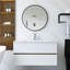 36 po  Meuble-lavabo mural 2 tiroirs-180384651