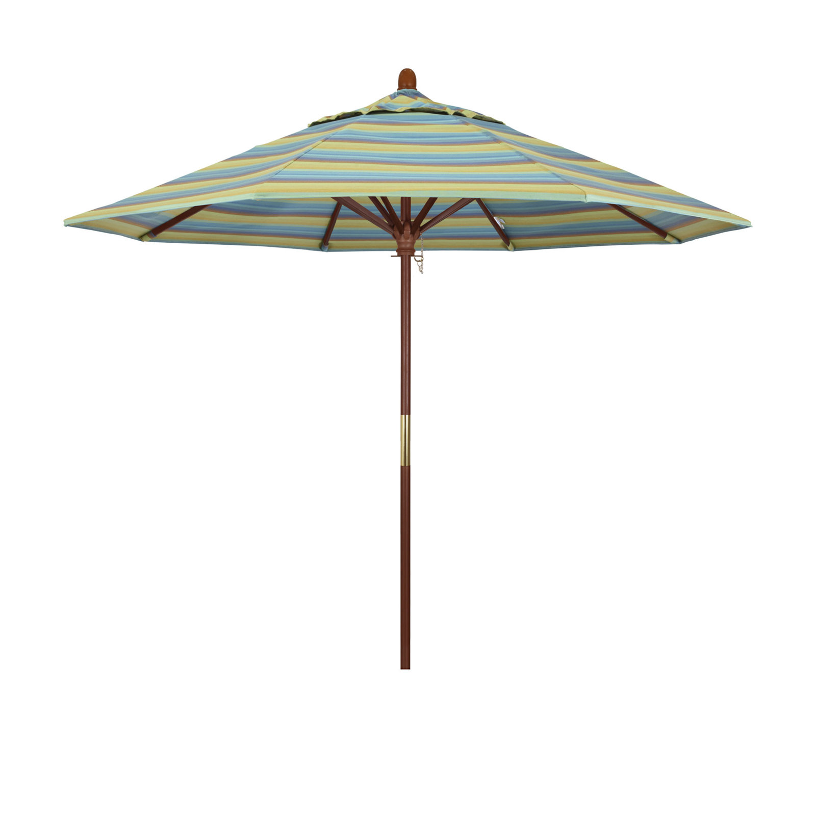 Manford 108'' Sunbrella® Outdoor Umbrella, Astoria Lagoon Sunbrella®