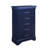 CHARLSTON BLUE FULL 5PC BEDROOM SET