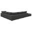 Canapé modulaire rembourré avec coussins réversibles