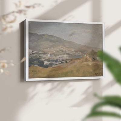 Paysages rétro-cccl - reproduction encadrée - reconstituable
