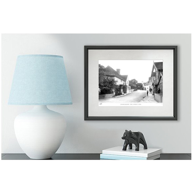 Charlwood, The Street 1904 by Francis Frith - Single Picture Frame Print, 40cm H x 50cm W x 2.3cm D