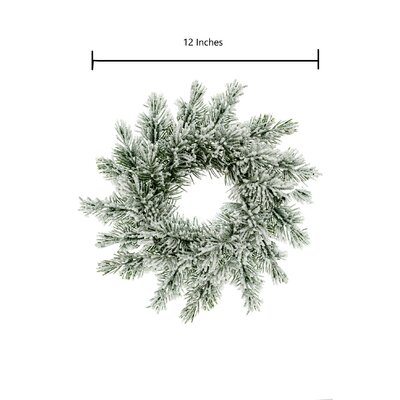 The Holiday Aisle® Faux Spruce 12'' Wreath 