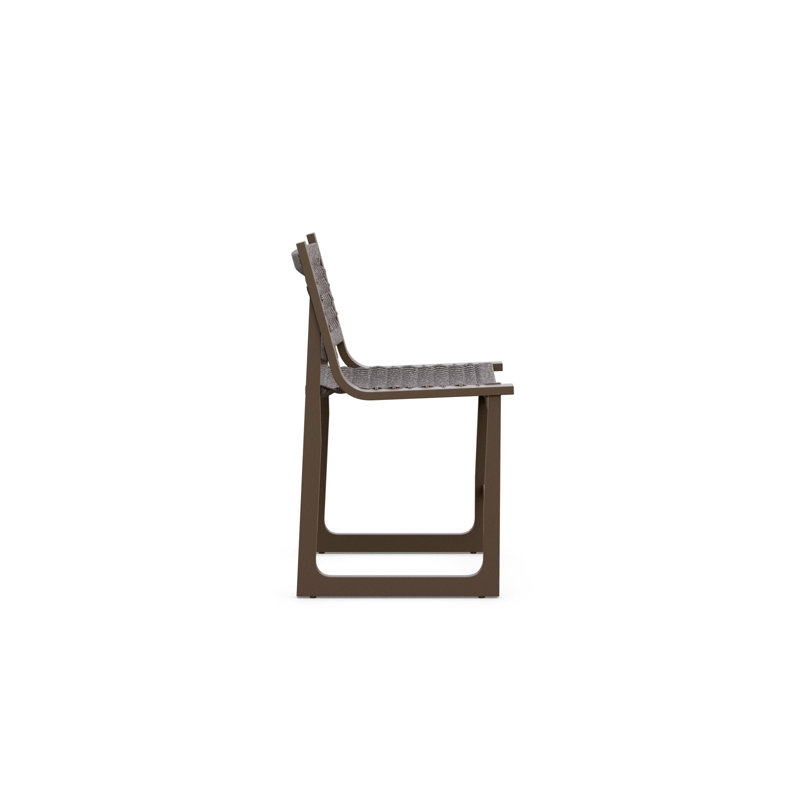 Cozumel Bar Stool, Matte Bronze, 24.61"