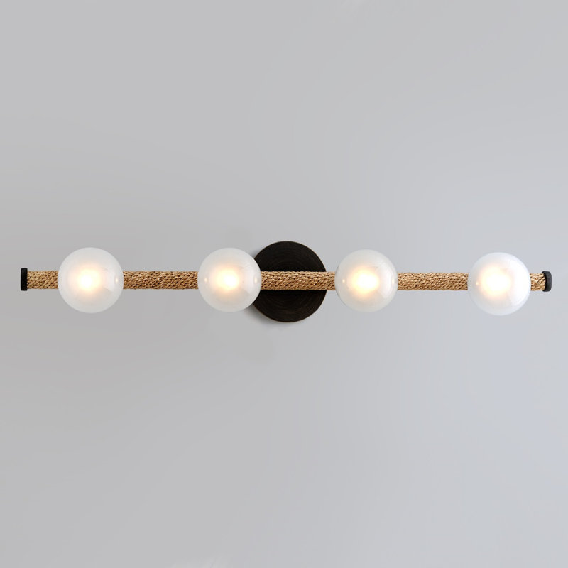 Classic Bronze 32" Modern Plug-In Vanity Light