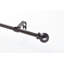 Tringle à rideaux simple réglable 0,625 po Cleadon-444936305-501524917