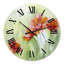 Red Blossoming Poppies I - Horloge murale traditionnelle-60281160