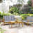 48" X 24" Waterproof Outdoor Loveseat Cushion Set, Patio Furniture Replacement-112071062