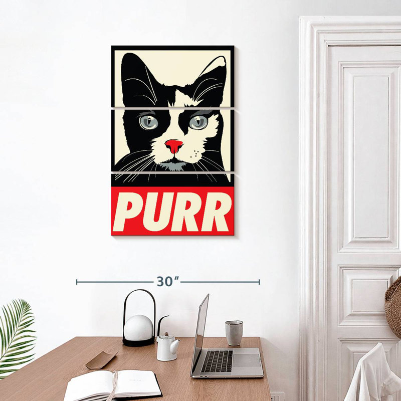 Propagande Brampt Purr, H 32 po x l 20 po