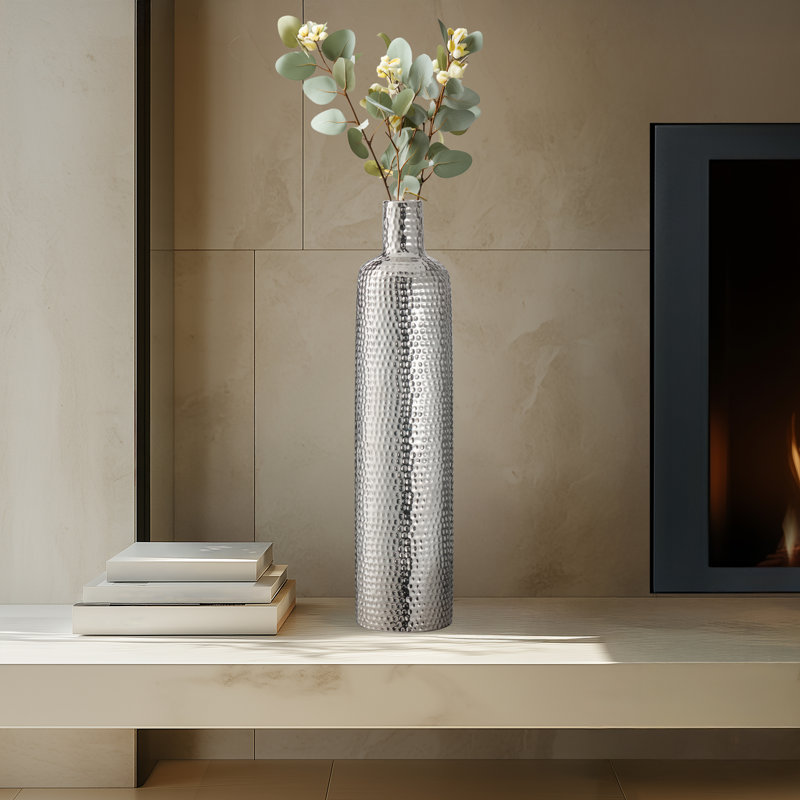  Vase de table en céramique 19,5 "Isaacs, H 19,5 po x l 4,5 po x P 4,5 po