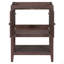 Base de meuble-lavabo 24 po seulement, structure en bois massif, armoire de rangement avec portes et tablette ouverte-30298781