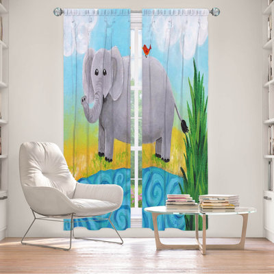 Elya Room Darkening Curtain Pair