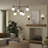 Rigsby Six-Light Matte Black Two-Tier Chandelier-127380307