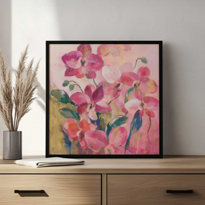 «Abstract Orchid» par Silvia Vassileva, reproduction d'art