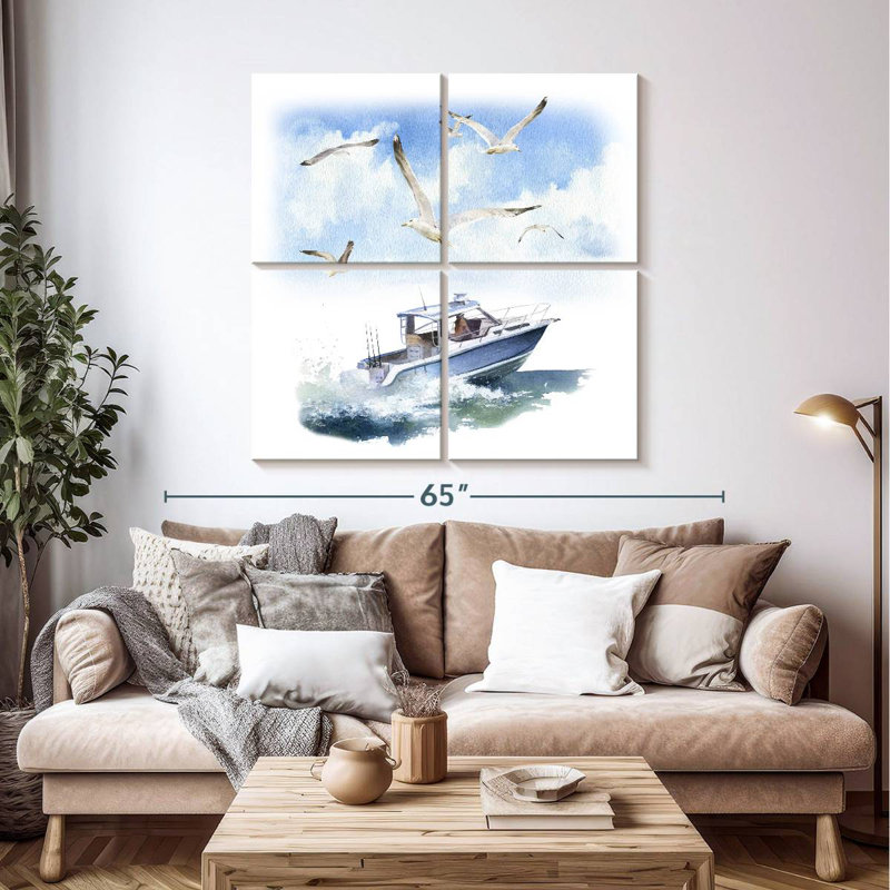 Bateau Mehar, H 26 po x l 26 po